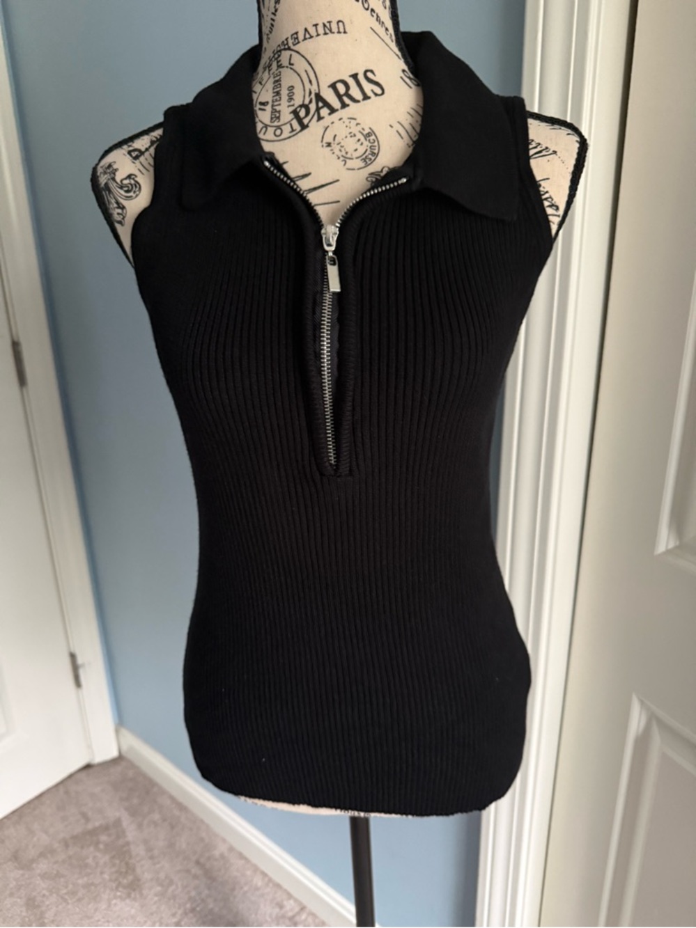 Sleeveless sweater